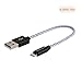 CableCreation Short Lightning Cable 0.5FT [MFi Certified], Braided iPhone Charging Cable Data Sync Cord, Compatible with iPhone 11