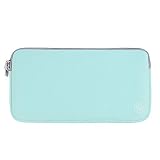 Case Star Neoprene Keyboard Sleeve Case Bag Zipper Sleeve for Apple Bluetooth Wireless Keyboard A1314 / Magic Keyboard A1644 Turquoise Blue Color