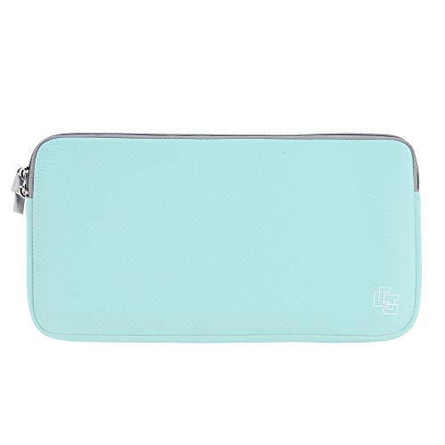 Case Star Neoprene Keyboard Sleeve Case Bag Zipper Sleeve for Apple Bluetooth Wireless Keyboard A1314 / Magic Keyboard A1644 Turquoise Blue Color