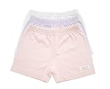 Little Girls Under Shorts - Spring, Summer 3 Pack Collection, Girls Shorts - 4