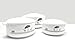 Cello Chef Super 3 pcs Insulated Hot Pot Casserole Gift Set 2300ml, 784ml, 1250ml (White)