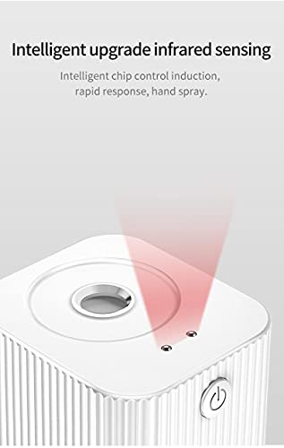 150ML Alcohol Sanitizer Dispenser, Draagbare Touchless Infrarood Sensor Sproeier Geschikt voor Thuis, Hotel, Winkel… - Afbeelding 7