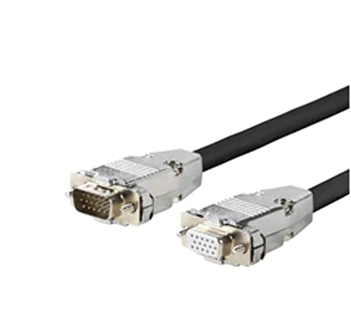 VivoLink provgafm5 5 m Vga, D-Sub VGA, D-Sub Nero Cavo VGA – Cavo VGA, VGA, D-Sub, VGA, D-Sub, Lui, lei, Nero, 1280 x 1024 Pixeles