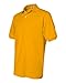 Jerzees Men's 5.6 oz., 50/50 Jersey Polo with SpotShieldTM L GOLD