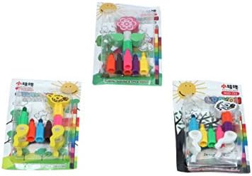 ERA INNOVATIVE GIFTING Stacking Build able Six Color Erasable Crayons Set Multicolor Pack of Three