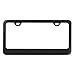 GG Grand General 60438 Black Semi-Gloss Powder Coated License Plate Frame with 2 Holes