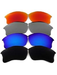 Galaxy Replacement Lenses For Oakley Flak Jacket XLJ 4 Pairs Polarized
