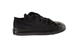 Converse Chuck Taylor OX Baby Toddlers Shoes Black 714786f (8 M US)
