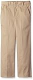 French Toast Boys' Pull-On Pant, Khaki, 16 Husky