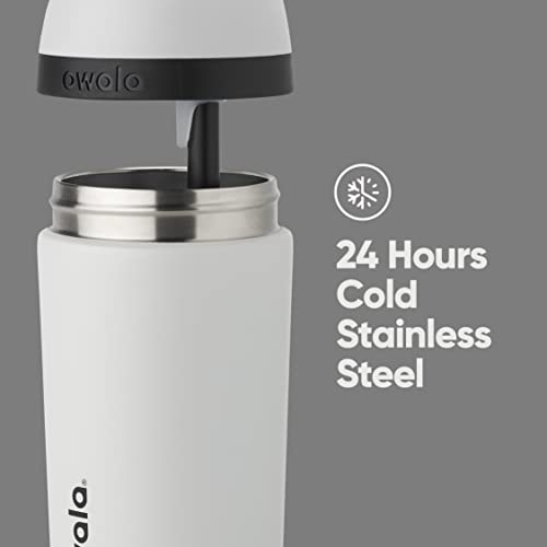 Owala Kids Flip Insulated StainlessSteel Water Bottle with Straw and