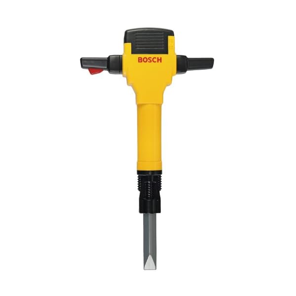 Theo Klein 8405 Bosch Presslufthammer | Batteriebetriebene Auf- und Abwärtsbewegung des Bohrmeißels | Mit Motorsound und Blinklicht | Maße: 28 cm x 7 cm x 50 cm | Spielzeug für Kinder ab 3 Jahren