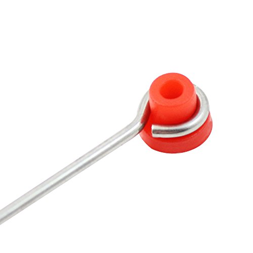 ITATOO 200pcs Soft Tattoo Grommets Rubber Tattoo Nipples for Tattoo Needles N201087 (Red)