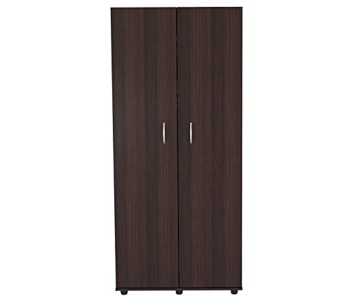 Inval America 2-Door Armoire with Clothing Storage - Thumbnail 3