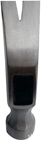 Kronmutou Portable Claw Hammer Stainless Steel Nail Puller Rubber Guard Random view 5