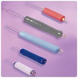 Button Hook with Zipper Pull Sure Hand Button Hook Diameter: 1 1/2"(4cm) - Model A9231