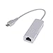 Caxico Micro USB 2.0 5 Pin to Ethernet 10/100 m RJ45 Network LAN Adapter Card for Tablet primary
