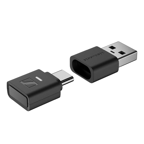 Sennheiser BTD 700 Bluetooth USB-Dongle - Audio-Transmitter mit aptX Lossless, Auracast, Plug & Play für Kopfhörer und Lautsprecher - Ultra-niedrige L