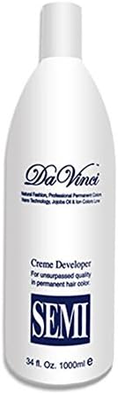 Da Vinci Permanent Hair Color Developer_SEMI (34oz)
