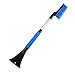 GOSTAR Snow Ice Brush Extendable with Foam Grip 32 Inches Length Adjustable for Car SUV