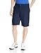 PGA TOUR Men's Expandable Flat Front Short, Black Iris, 40