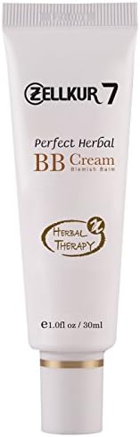 Zellkur7 Perfect Herbal BB Cream Blemish Balm Cream, Soothing, Concealing imperfections - 30ml