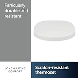 Ideal Standard Tempo Toilet Seat Cover Duroplast White Rounded Easy Install view 3