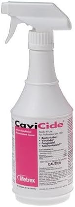METREX CAVICIDE SURFACE DISINFECTANT CaviCide Gallons, 4/cs (36 cs/plt) (Item is considered HAZMAT and cannot ship via Air)