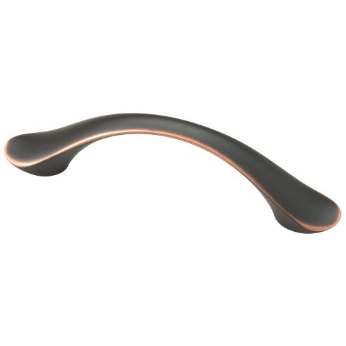 Brainerd P18007C-VBC-C Vuelo Dual Mount 3 or 3/4" (76/96mm) Bronze with Copper Highlights Cabinet Drawer Pull, Handle