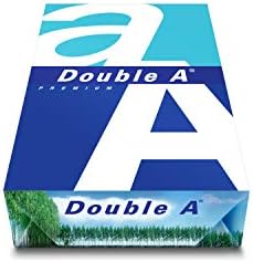 Double A - Printer Copy Paper, Size A5, GSM 80, 500 Pages Ream