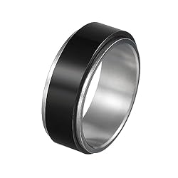 Udolfly Mens Fidget Rings Anxiety Rings for Men