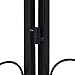 Giantex 3 Tiers Corner Shelf Metal Plant Stand, Stair-Step Style Flower Pot Display, Ladder Plant Display Rack, Quarter Round Plant Shelf for Indoor Outdoor Use