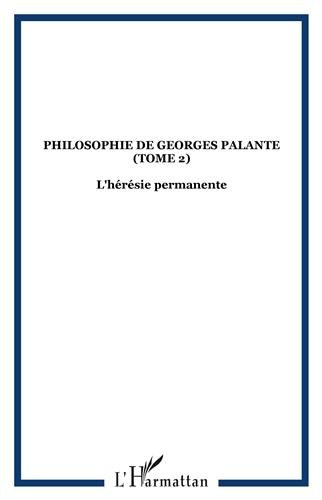La  philosophie de Georges Palante