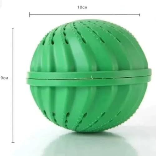Bola Mágica para Lavar Roupas Remove Fiapos Pelos e Sujeira sem Sabão Econômica Ecológica e Reutilizável – Alta Eficiência Dura até 1500 Lavagens Ideal para Roupas Limpas sem Produtos Químicos