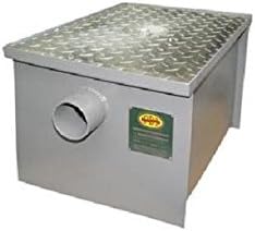 Commerical Grade Carbon Steel Grease Trap 8 lb PDI Approved