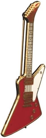 Gibson Explorer Electric Guitar Pin - Red and White