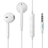 iXCC® Earbuds Headphones Cable with Remote and Mic for Smartphones/Tablets/PC/MP3 Player- White
