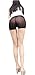 LinvMe Women's Sexy See Through Boyshorts Underwear