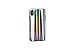 iPhone Xs and iPhone X (iPhone 10) Case, Psychedelic Holographic Sparkle Bling Glitter Shiny Designer Cover with Laser Pattern, [Extra Thin Soft TPU Protective Case] for iPhone X (Sliver)