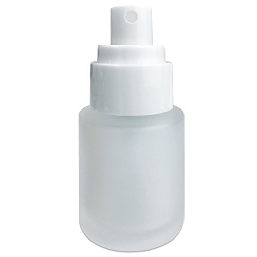 Pana Brand Refillable Gold Frosted Glass Spray Bottle with Fine Mist Atomizer and Cap for Travel, Perfume, Fragrances, Essential Oils, Aromatherapy Blends and Other Liquids (20ML (4 Pieces))