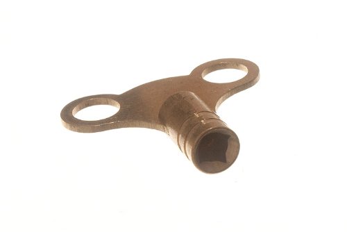 24 x RADIATOR KEYS EASY GRIP BRASS CLOCK TYPE BLEED AIR RELEASE TOOL