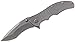 Schrade SCH601TI Frame Lock Folding Knife Drop Point Re-Curve Blade Titanium Handle