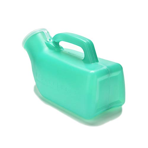 1200ML Portable Male Urinal Bottle, Emergency Men Urinal Pee Potty with Lid for Hospital, Car Travel, Outdoor Camping, Traffic Jam