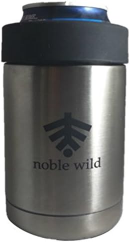 NOBLE WILD | Stainless Steel Can Insulator (Black)