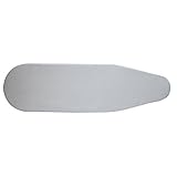 Silver Silicone Household Essentials Stow Away Replacement Pad and Cover for In-Wall Ironing Board, Silver Silicone