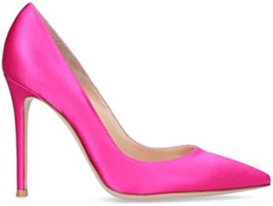 Jushee Sexy Heels for Women High Heels Pointed Toe Stiletto Sude Pumps Dress Party Court Shoes
