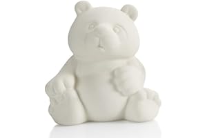 NEW HAMPSHIRE CRAFTWORKS The Lovable Panda - Paint Your Own Adorable Ceramic Keepsake
