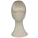 REECHO Fashion Full Length Synthetic 1 Piece Layered Clip in Hair Bangs Fringe Hairpieces Hair Extensions Color - White Blonde