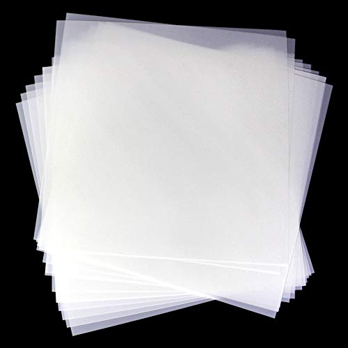 15 Pieces 7 mil Square Blank Stencil Sheets, 30x30cm Templates for Cricut and Silhouette Machines