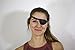 Leather Eyepatch. Slight Convex Eye Patch (Right Eye, Black)