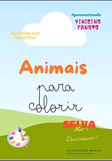 Livro Livro em PDF para Colorir: Animais